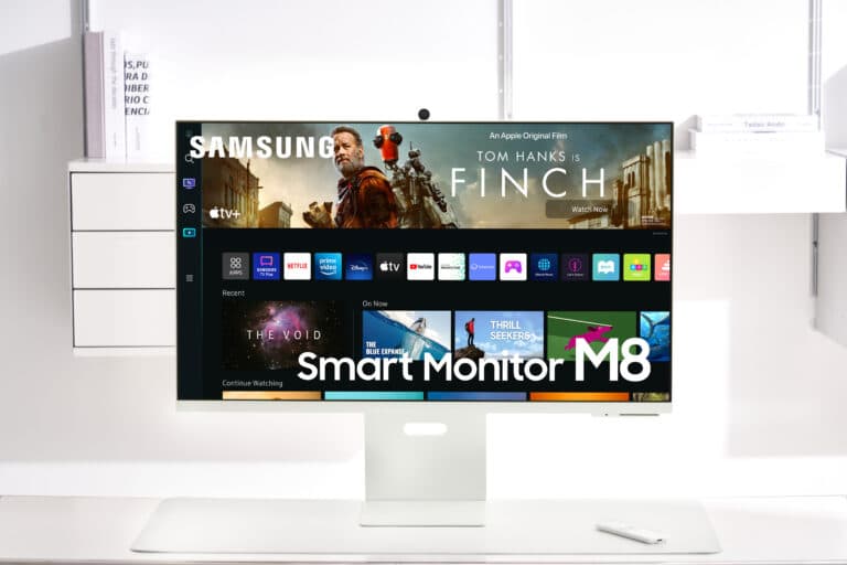 Samsung Smart Monitor M8 ist 4K Bildschirm und Fernseher zugleich