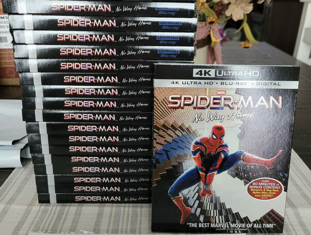 In den USA sind die Discs zu "Spider-Man: No Way Home" bereits erhältlich.