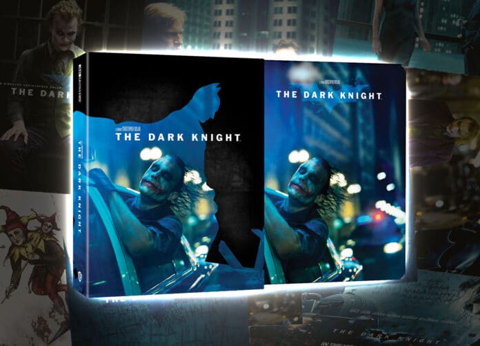 Die Batman Ultimate Collectors 4K UHD Steelbooks (hier The Dark Knight) im großartigen Design