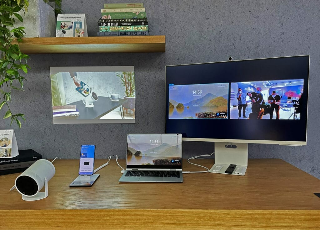 Samsung Smart Monitor M8 dobrze sprawdza się w domowym biurze