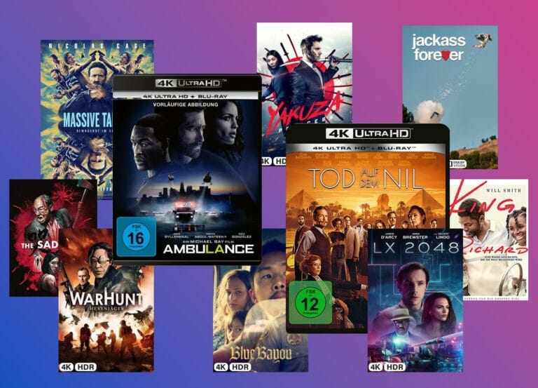 Vorbesteller UHD-Neuheiten auf iTunes, Prime Video & 4K Blu-ray