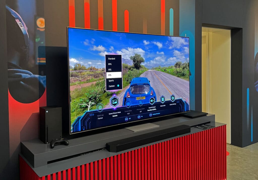 Alle QLED TVS ab der Q70B Serie überzeugen dank 100Hz-Panel und vier HDMI 2.1-Anschlüssen!