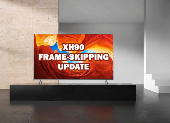 Das jüngste Update für den Sony XH90 soll das Frame-Skipping-Problem bei 23.976 fps beheben
