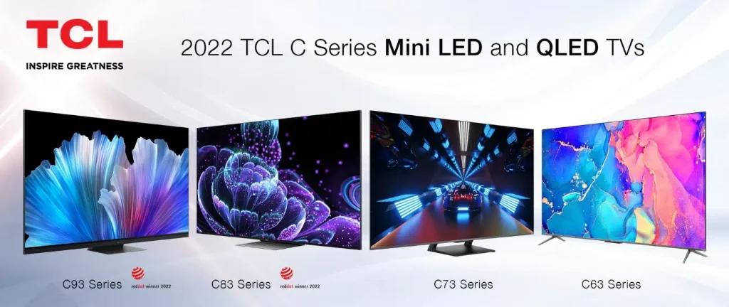 TCL will 2022 wieder mit Mini LED locken.