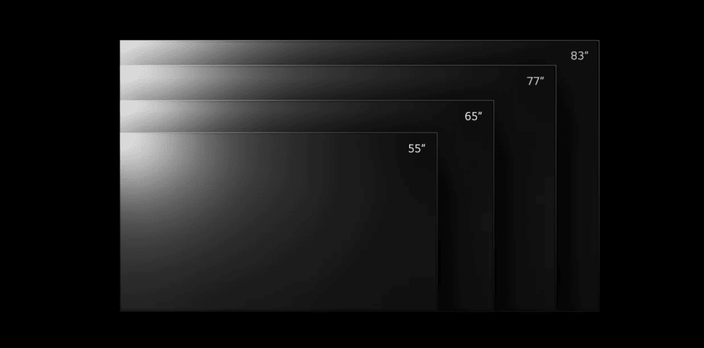 LG bietet inzwischen eine Vielzahl von verschiedenen Panelgrößen an