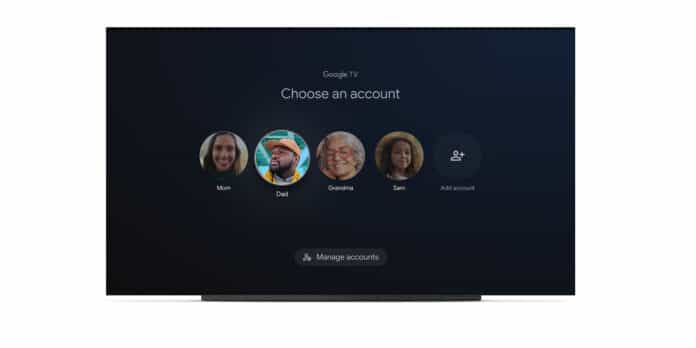 Google TV erhält ab sofort Nutzerprofile.