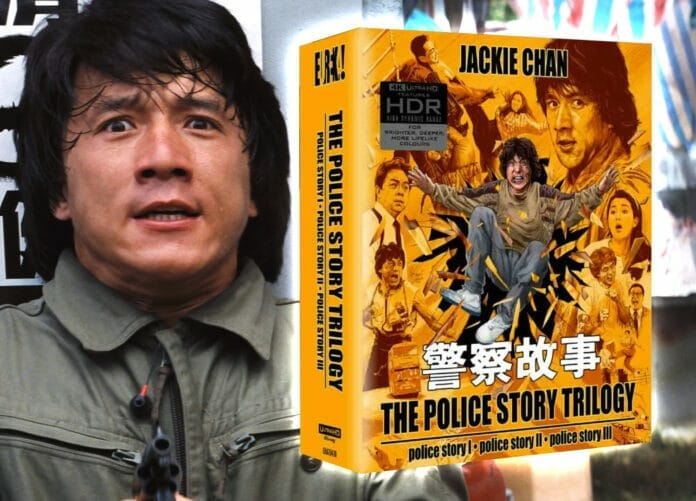 Jackie Chan 4K Blu-ray der