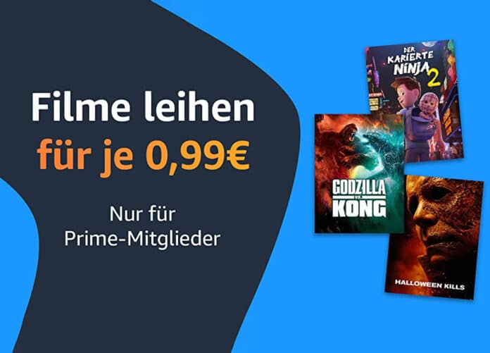 Filme zu je nur 99 Cent leihen? Nur für Prime Mitglieder!