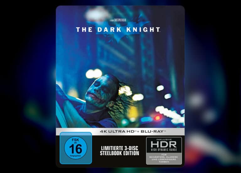 Limitiertes „The Dark Knight“ 4K Steelbook ab jetzt vorbestellbar!