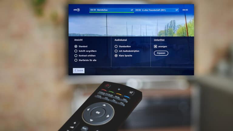 ARD und ZDF führen erfolgreich Tonspur für „Klare Sprache“ ein