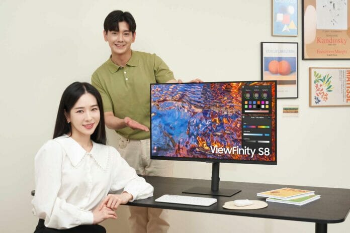 Samsung hat den neuen Monitor ViewFinity 8 präsentiert.