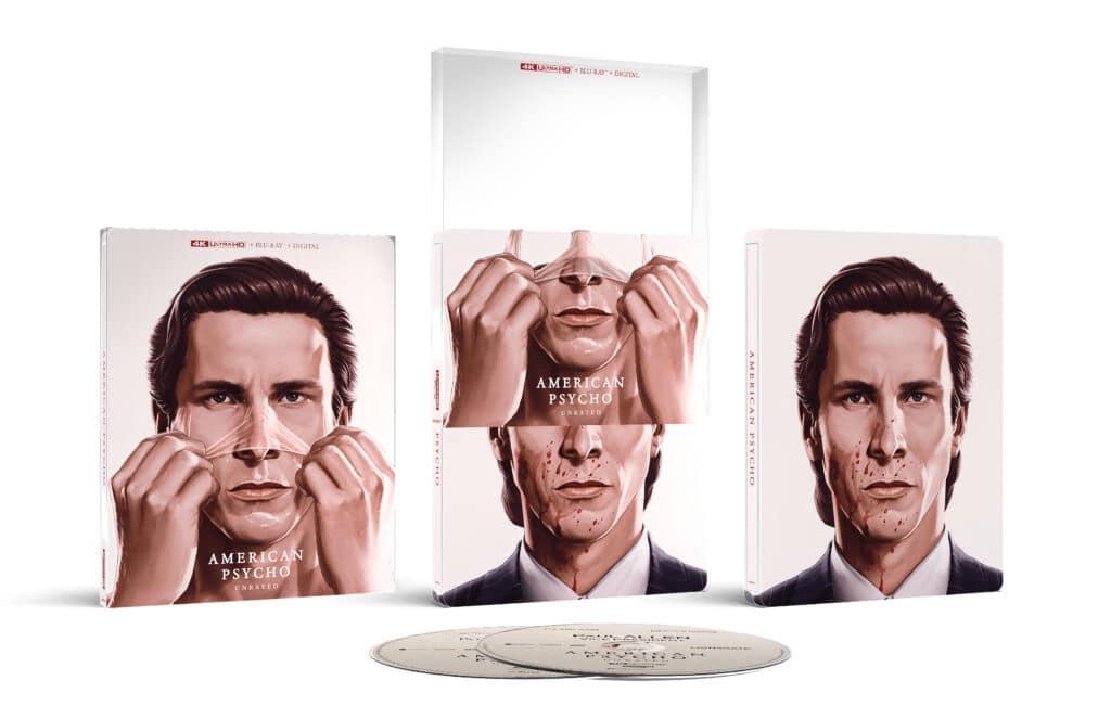 Handels es sich bei der Special Edition um dieses 4K Blu-ray Steelbook von American Psycho?