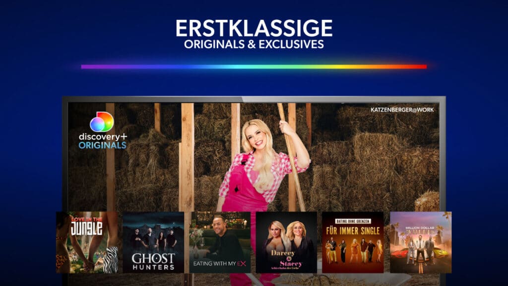 Discovery+ bietet auch viele exklusive Formate