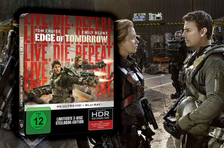 EDGE OF TOMORROW limitiertes 4K Blu-ray Steelbook jetzt wieder vorbestellbar!