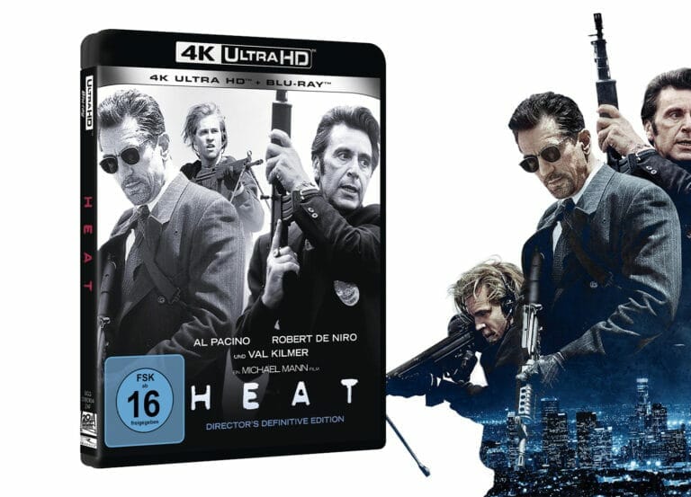 HEAT mit Robert De Niro und Al Pacino erscheit endlich auf Ultra HD Blu-ray!
