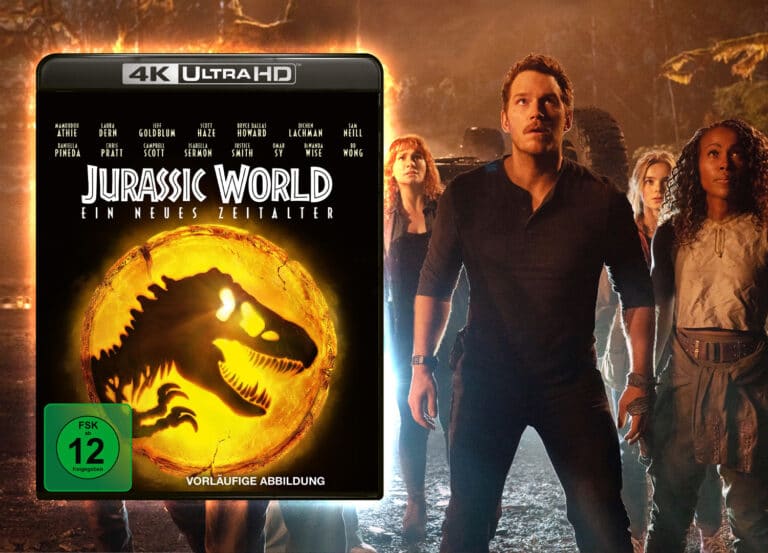 Jurassic World: Ein neues Zeitalter + Trilogie jetzt als 4K UHD Blu-ray vorbestellbar!