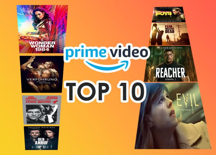 Die beliebtesten Filme und Serien (Top 10) auf Prime Video + Neuheiten