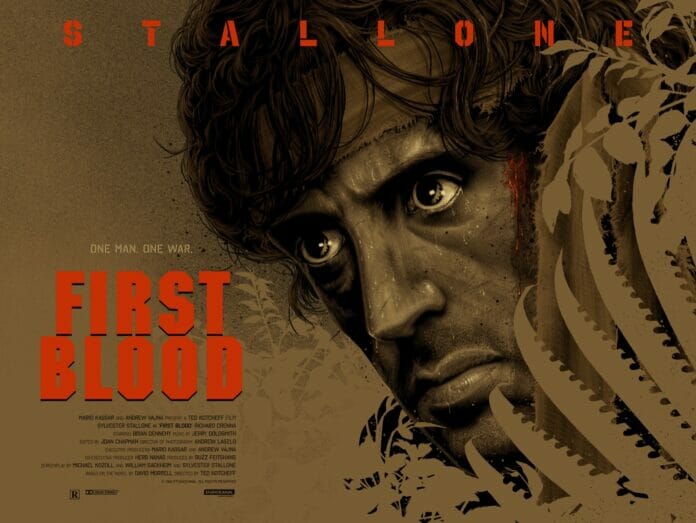 Mit diesem Key-Design soll das Rambo - First Blood 40th Anniversary 4K Blu-ray Steelbook erscheinen
