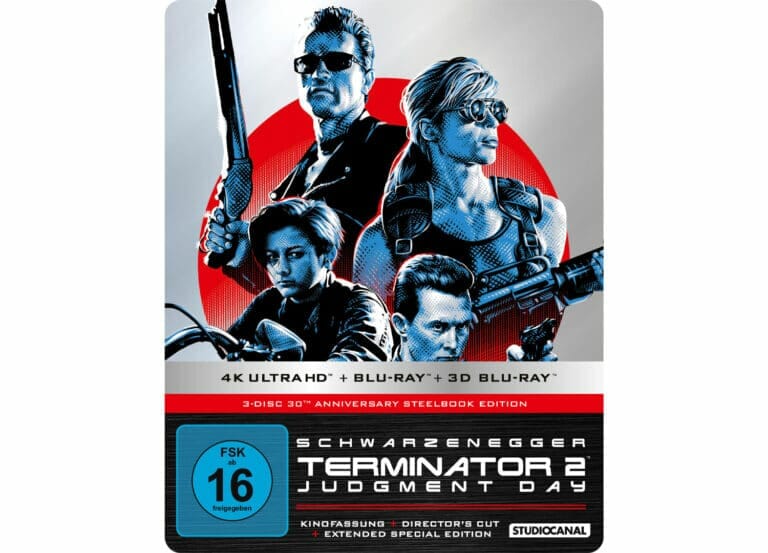 Terminator 2 erscheint nochmals als 4K Blu-ray Steelbook (30th Anniversary)