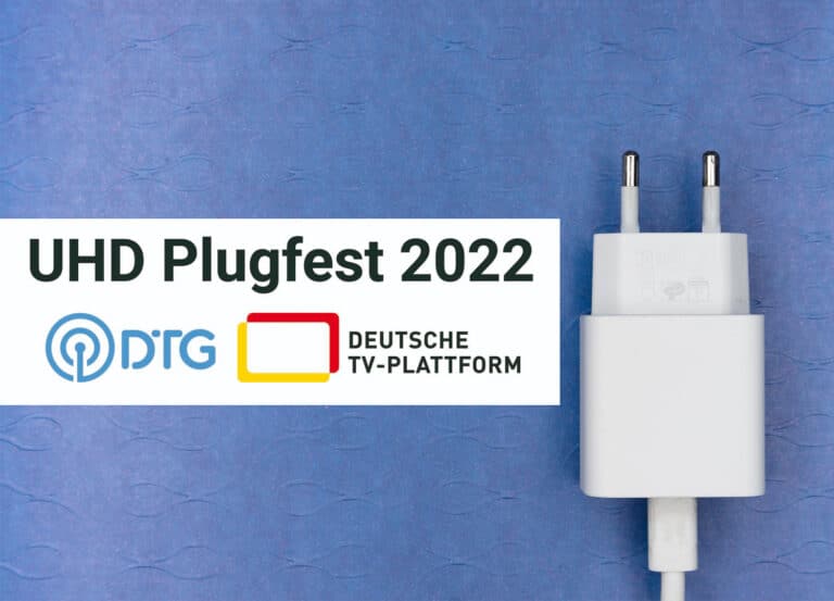 Es wird wieder gestöpselt: UHD Plugfest 2022 findet Ende Juni statt!