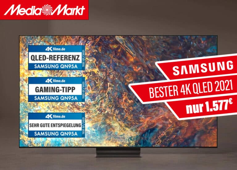 Samsungs bester 4K NEO QLED Fernseher 2021 mit 65 Zoll jetzt zum Bestpreis