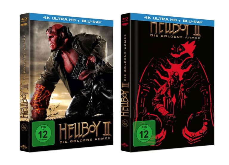 Hellboy II erscheint erneut auf 4K UHD Blu-ray in fünf limitierten Mediabook-Varianten