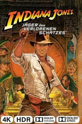Indiana Jones Jäger des verlorenen Schatzes in 4K Ultra HD auf Apple TV kaufen / leihen