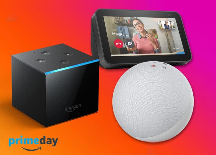 Amazon Fire TV und smarte Echo Lautsprecher reduziert zum Prime Day