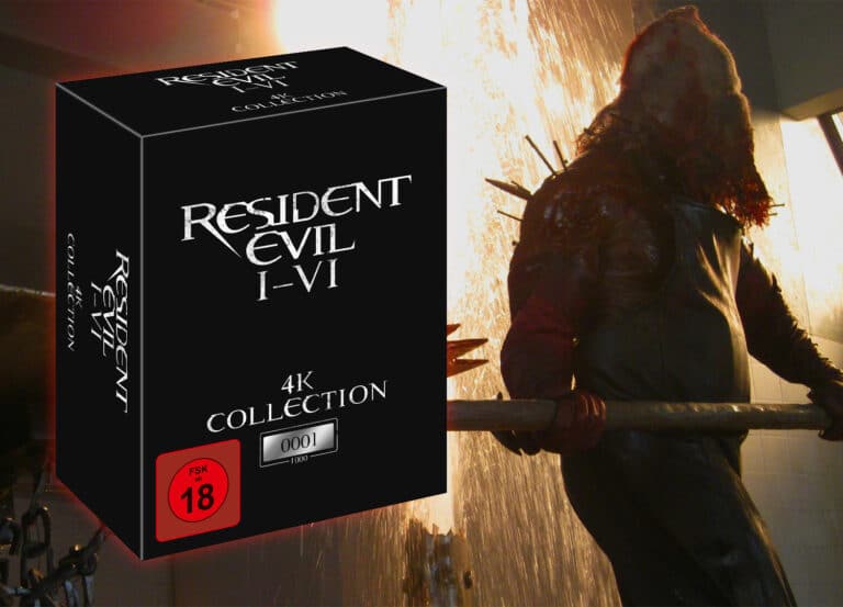 Auf 1000 Stück limitiert: Resident Evil 1-6 Gesamtkollektion auf 4K Blu-ray!