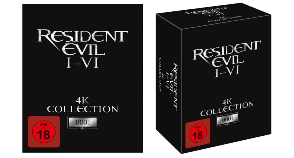 Design der Resident Evil 4K Box
