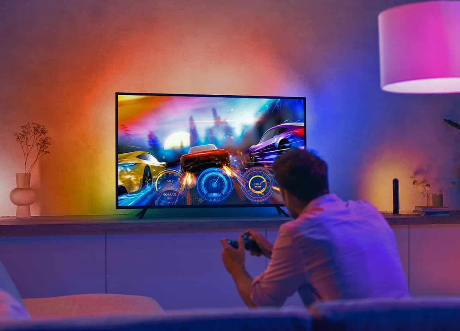 Kleverig Shilling kloof Samsungs Fernseher erhalten Unterstützung für Philips Hue Leuchten