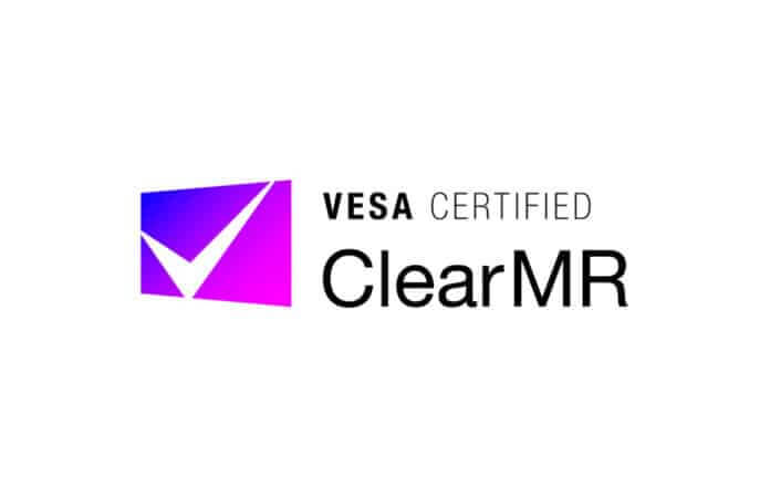 Die VESA stellt mit ClearMR eine neue Zertifizierung vor.