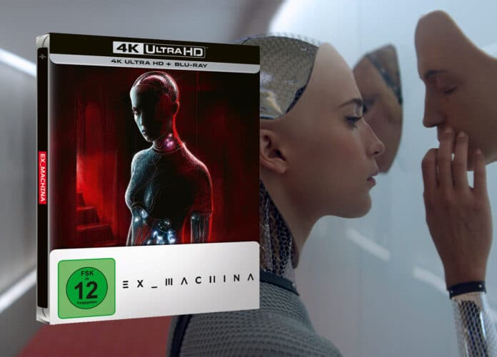 Ex Machina erscheint als 4K Ultra HD Blu-ray Steelbook