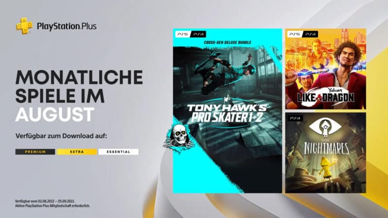 PlayStation Plus und Xbox Games with Gold: Diese Spiele sind im August 2022 kostenlos