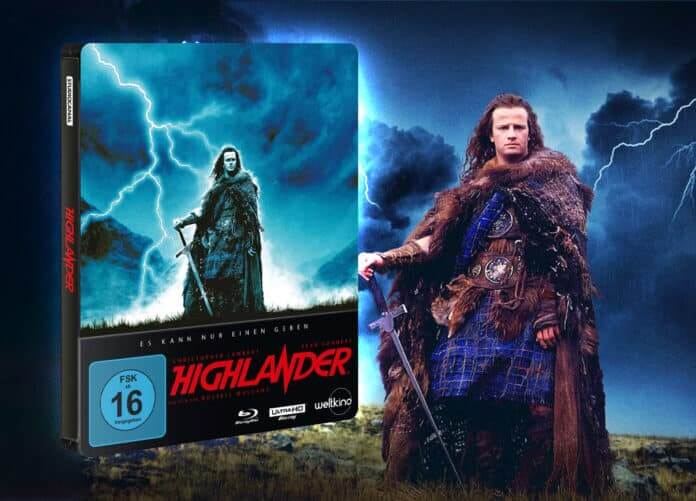 Highlander erscheint als limitiertes 4K Blu-ray Steelbook