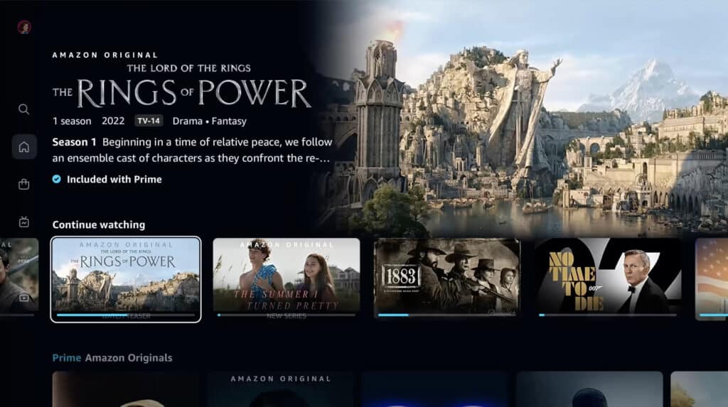 So sieht die neue Detailansicht der Amazon Prime Video App aus 