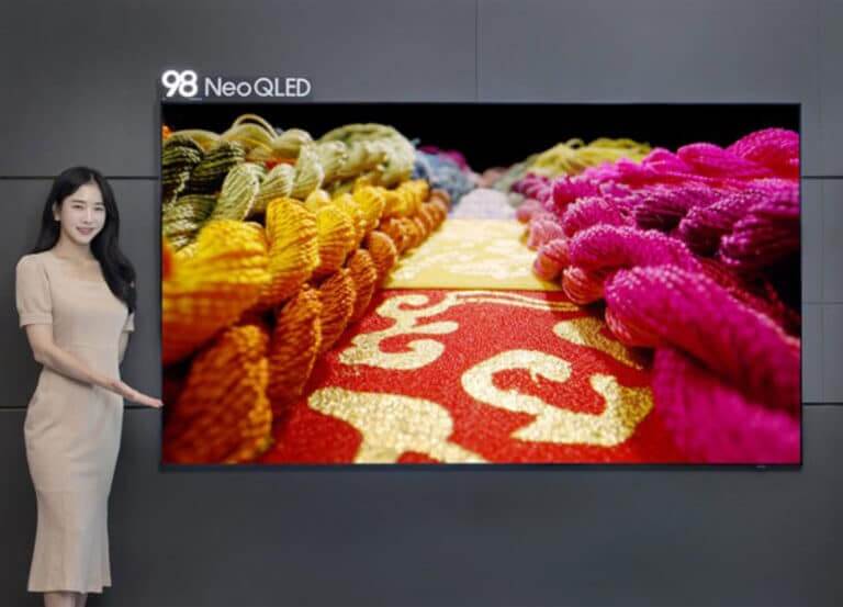 Samsung QN100B: Neuer 4K NEO QLED mit 98 Zoll, 5.000 nits und 120 Watt 6.4.4 Dolby Atmos-Soundsystem