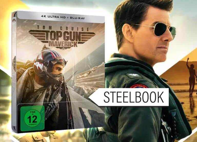 Exklusives ‚Top Gun: Maverick‘ 4K Blu-ray-Steelbook mit Wackelbild-Effekt (Lenticular)