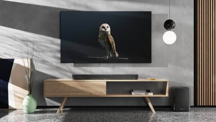 Die Sennheiser Ambeo Soundbar Plus gibt offiziell auf der IFA 2022 ihren Einstand.