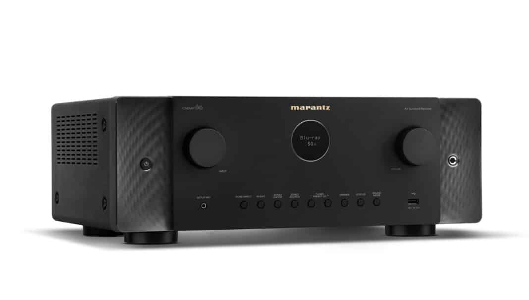 Marantz Cinema 60 Schwarz in der Perspektive
