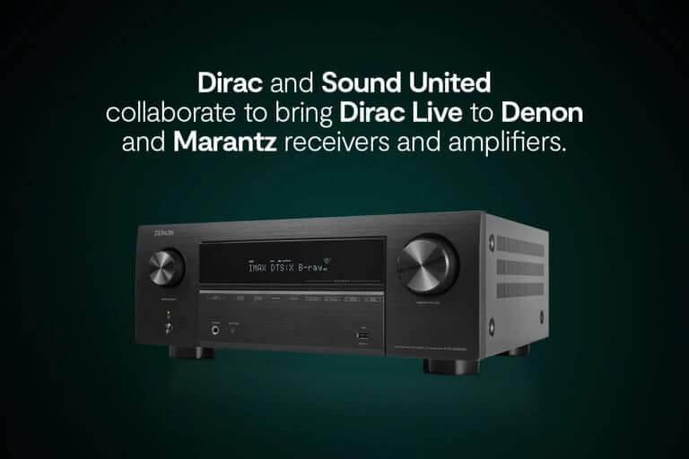 Dirac Live Update für AV-Receiver von Denon und Marantz ist kostenpflichtig