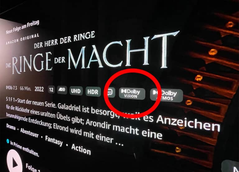 Amazon Prime Video unterstützt ab sofort Dolby Vision HDR!