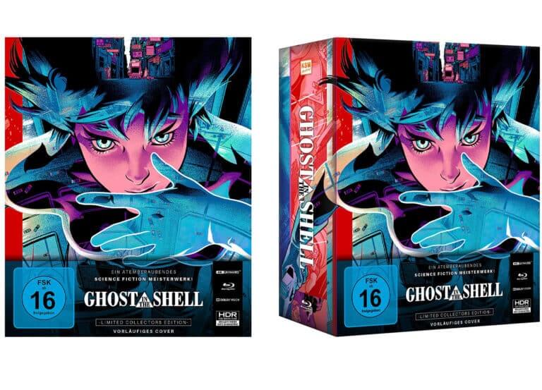 Anime-Klassiker „Ghost in the Shell“ 4K Collectors Edition verschiebt sich geringfügig