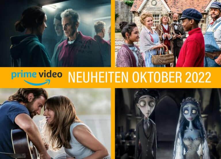 Amazon Prime Video im Oktober 2022: Das sind die neuen Filme, Serien und mehr