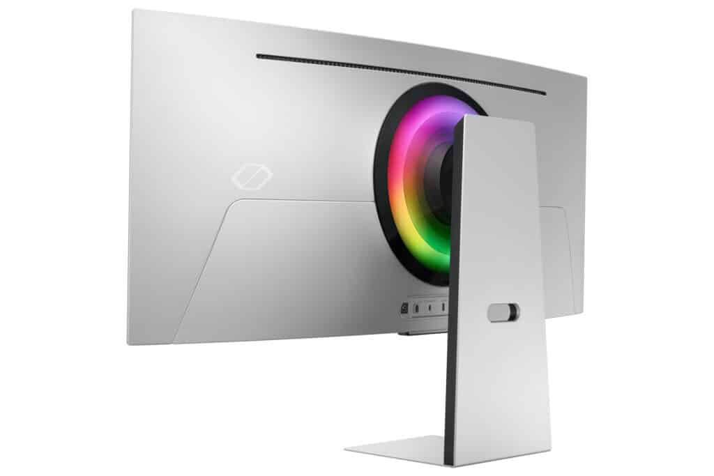 Der Samsung Odyssey OLED G8 integriert auch eine RGB-Beleuchtung.