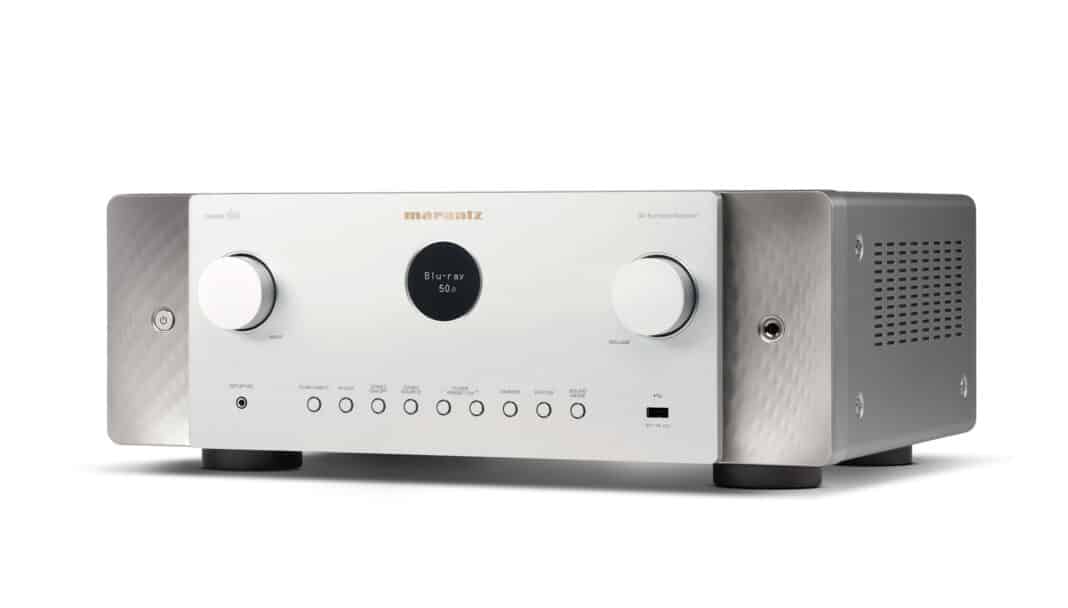 Marantz Cinema 60 Schwarz in der Perspektive (Silber / Wei&szlig;)