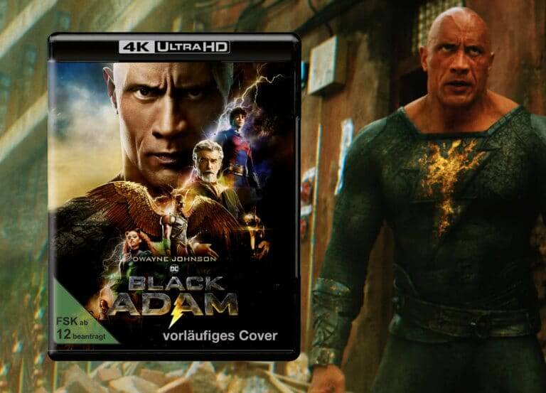 Black Adam (DC) ab sofort auf 4K UHD Blu-ray und Blu-ray vorbestellbar
