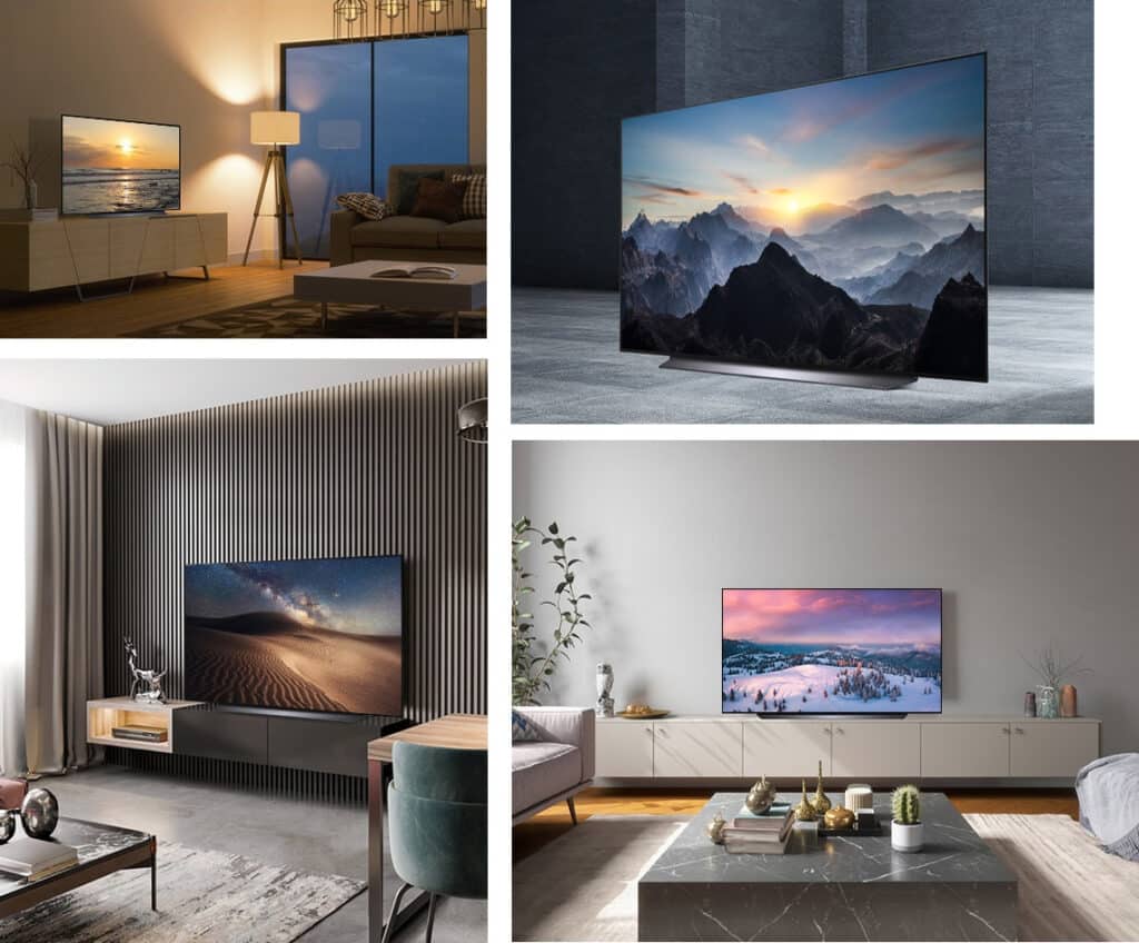 Der CS OLED TV dürfte sich in so ziemlich jedes Interieur einfügen 