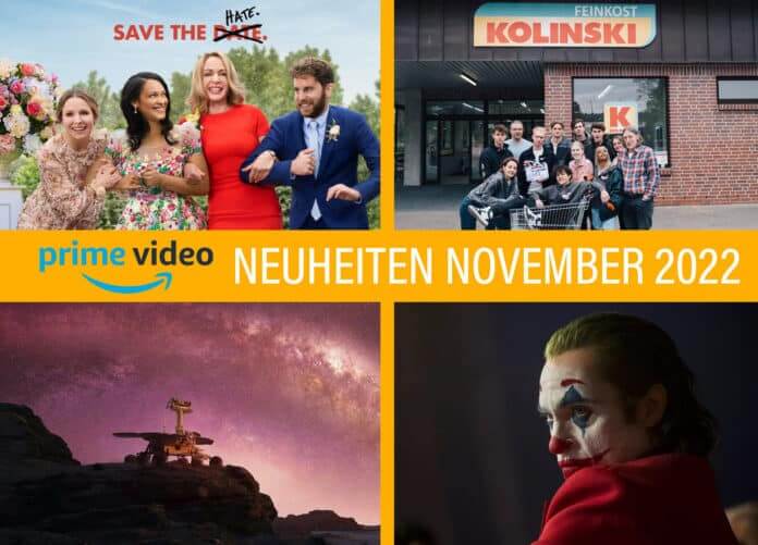 November-Neuheiten auf Amazon Prime Video