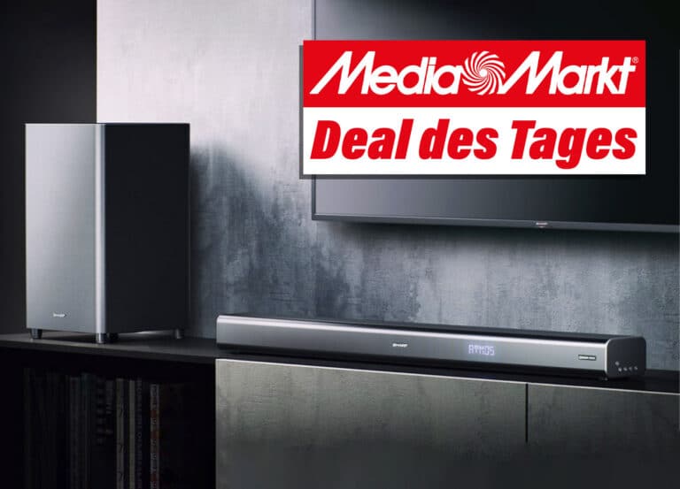 Sharp Dolby Atmos Soundbar HT-SBW460 im Media Markt-Tagesdeal für nur 199.99 Euro